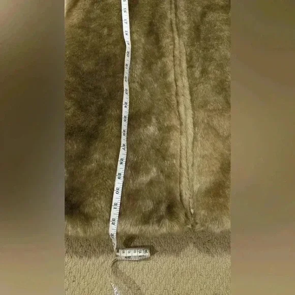 The Children’s Place Girl’s Reversible Coat Satin/ Faux Fur Sz. 10-12 - Picture 11 of 13